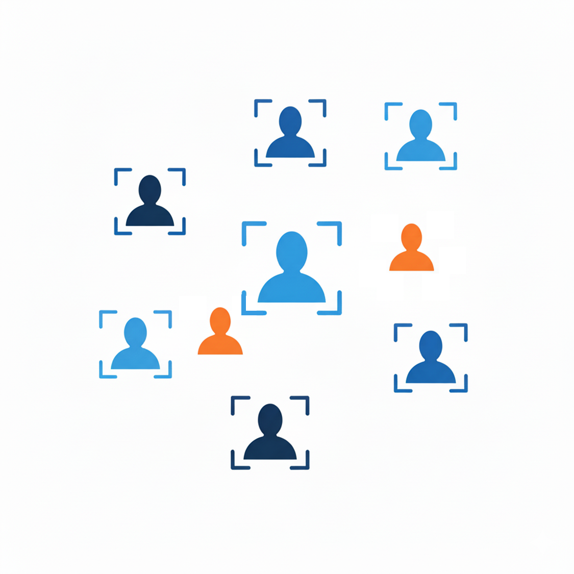 従業員の検知、除外